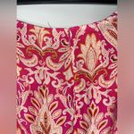 Loft NWOT Zip Up Hook/Latch Closure Paisley Floral MidiOpen Tie Knot Skirt Sz 8 Photo 8