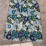 The Vermont Country Store Cotton Shortsleeve Muumuu Hawaiian Midi Dress Floral L Green Size L Photo 4