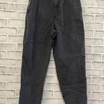 Universal Threads Women’s Universal ruffled high rise black ankle pants Size 10 Photo 0