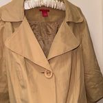 Sunny Leigh  Beige Trench Coat Photo 3