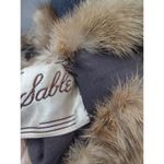 Authentic Russian Sable Fur Stole+ Matching Pillbox Hat VTG 50s Brown Mob Wife Photo 12