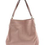 Coach  Madison Phoebe Pink Leather Shoulder Bag Hobo Purse Photo 0