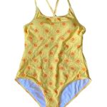 Hanna Andersson women’s one piece swimsuit in sunny yellow “Sunshine Day” print Photo 9