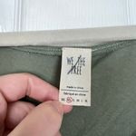 Free People Peachy Oversized Tiered Frayed Hem Festival Tunic Tank Green XS Photo 2