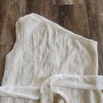 Retrofête Retrofete Ella Sequin Dress in White Size Large One Shoulder NWT One Shoulder Photo 3