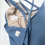 Vuori Rib Crop Tank - Pool Blue - M Photo 5