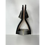 Good American Womens Sandal Size 9 Ombre Black Block Heel Square Toe Slides Photo 7