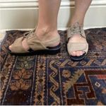 Ciao Chelsea Tan Strap Open Toe Leather Grecian Toga Sandal Comfort Size 6.5 Photo 3