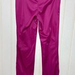 Johnny Was  Fuchsia Track Pants with Blue Trim Photo 3