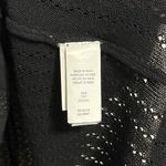 Lucky Brand NWT Black Embroidered Sweater Poncho XS/S Photo 4