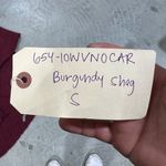 RE/DONE $550 NEW  BURGUNDY ALPACA CARDIGAN S Photo 3