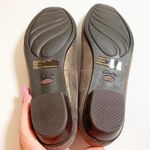 Clarks Artisan Caswell Genoa Snakeskin Print Mary Janes Leather Brown Photo 5