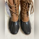 Jbu NWT  Maplewood Waterproof Boots Chocolate Brown & Black Size 6 1/2 Photo 11