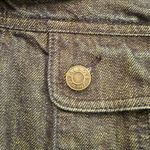 Talbots  Plus Denim Bomber Jacket Zip Front Dark Wash 18W Photo 5