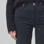 Citizens of Humanity Isola Corduroy Navy Blue Flare Jeans 32 Photo 1
