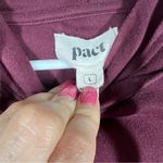 Pact  Purple Organic Cotton‎ Pocket Hoodie Photo 4