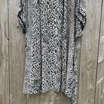 SEDUCTIVE WEAR by Cenima etoile Animal Print Robe Size Small Sheer Sexy Lace Photo 0