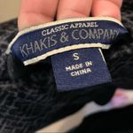 British Khaki Khakis & Company Women’s Herringbone Black & Gray Printed Corduroy Cozy Pants Photo 2