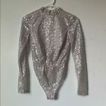 Victoria's Secret Dream Angels Lace Bodysuit Teddy Pink Silver Size Small NWT Photo 1