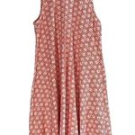 Natural Reflections Sleeveless Dress Coral White Small Photo 2