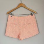 Love Sadie  Boutique Tweed Orange Plaid Shorts Size Small NWT Photo 3