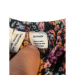 Roxy Mini Dress Womens Juniors Size XS Floral Short Puff Sleeve Slouch V Neck Photo 4