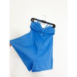 NWT SNDYS X Revolve Boat Linen Romper Size Medium Blue Cut Out Lightweight Photo 9