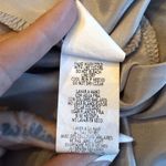 Bebe Silver Satin Cowl Neck Slip Dress Size L Made in USA Y2K 2000s Photo 6