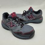 New Balance  Industrial Black/Pink 589 Composite Toes Work Shoes Size 8.5 B Photo 0
