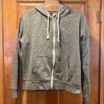 Divided  H&M basic gray zip up hoodie size medium. Photo 0
