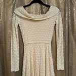 Urban Outfitters  Yaya Ivory Soft Off The Shoulder Boho Dress XS NWOT Photo 5