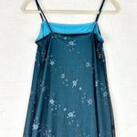 Vintage Whimsigoth Maxi Dress Size Small Dark Floral Sparkle Glitter Fairy 90s Black Photo 4