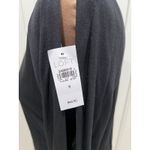 Loft  Black Split Long Sleeve Top Girls Night Out Minimalist Date Night Photo 4