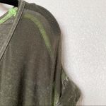 Free People  FP Beach Keep Me V-Neck Burnout Tee Size Small Photo 2