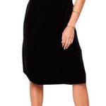 Band of the Free Girl Crush Black Velvet Midi Dress Women’s Size Medium NWT Photo 0