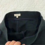 Madewell  Black Ottoman Jacquard Biker Shorts Size S Photo 3