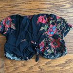 Free People Sunshine Safari Cropped Top Sweetheart Neckline Size 0 Size XS Flora Photo 10