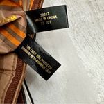 Etienne Aigner  Yellow Brown Linen Crossbody Shoulder Bag Y2K Fall Harvest Gold Photo 2