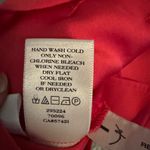 Ann Taylor  Lacy Ruffle/Petal Shell Dark Pink, Red Sz 6P Photo 7