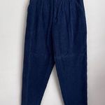Free People  yardley tapered trousers navy blue corduroy barrel 2 Photo 0