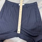 Casual Corner Pinstripe Cuff Hem Trouser Dress Pants Black 10 Photo 10