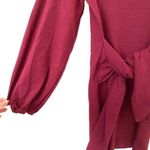 Here Comes the Sun HERE COMES THE‎ SUN Tie Front Mini Dress Sz XS Photo 2