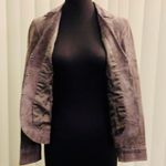 Anne Klein AK gray suede blazer. Photo 3