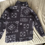 Wrangler Retro Women’s Western Style Sherpa Pullover Quarter Zip Pullover Small Photo 3