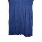 Old Navy  Women's Dress Short Fully Lined Sleeveless Scoop Neck Cotton Blue‎ 12 Photo 6