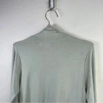 Universal Standard  Light Gray Jersey Turtleneck‎ In Mineral Grey Photo 4