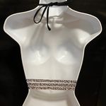 SheIn Black & Leopard Bikini Top Size XL Photo 2