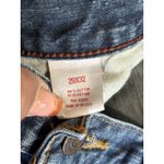 Arizona Jeans Arizona Straight Leg Slim Med Wash Denim Jeans Mid Rise Size 29x32 Logo Zip Photo 6