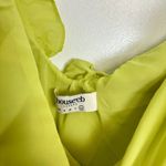 House Of CB  Pixie Ruffle Georgette Body-Con Cocktail Dress in Lime Green Large+ Photo 6