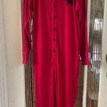 Wild & Cozy Bear Bum One Piece Pajamas North Pole Alaska Sleepwear size M Size M Photo 0